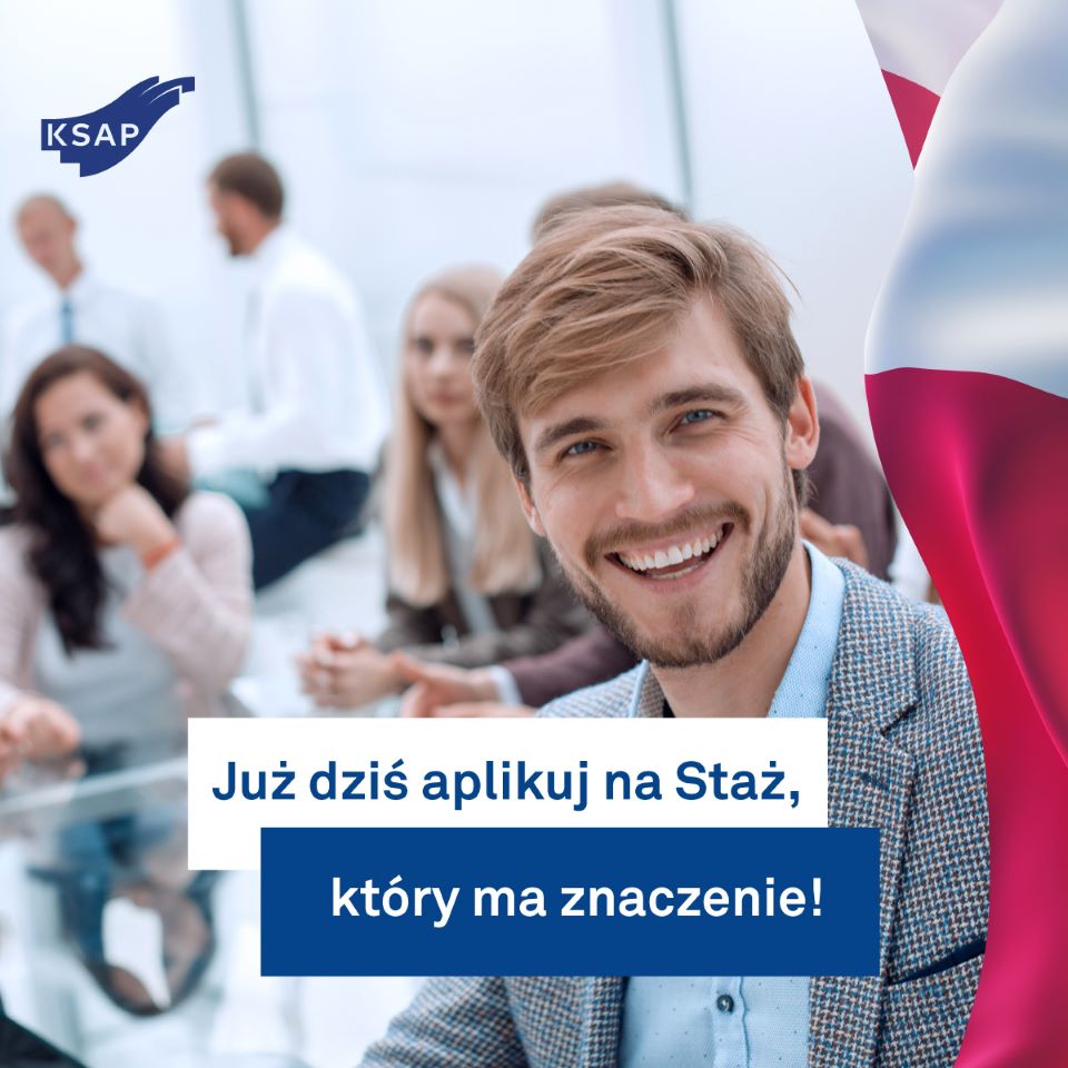 Zdjęcie artykułu Ogłoszenie instytucji zewnętrznych: wybierz staż w Krajowej Szkole Administracji Publicznej (KSAP).