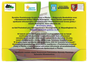 Zdjęcie artykułu Spotkanie informacyjne z Pracodawcami i Przedsiębiorcami z terenu gminy i miasta Wyszogród