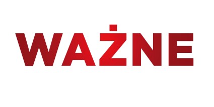 Zdjęcie artykułu Ważna informacja