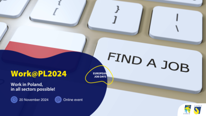 Zdjęcie artykułu Jesteś polskim pracodawcą, który poszukuje pracownika z zagranicy? Zapraszamy do wzięcia udziału w Europejskim Dniu Pracy on-line Work@PL2024